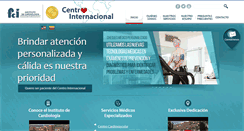 Desktop Screenshot of cardiointernacional.org